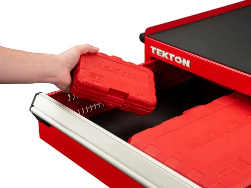 Miniatura 4 de TEKTON Juego de llaves de impacto de 6 puntos con accionamiento de 3/8 pulgadas, 19 piezas (0.236-0.945 in) - Estuche SID91302