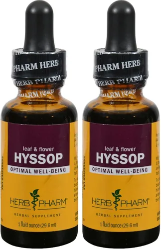 Miniatura 3 de Herb Pharm Extracto líquido de hisopo orgánico certificado - 1 onza