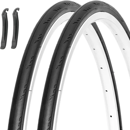 Miniatura 8 de MOHEGIA Neumático de repuesto para bicicleta de carretera: 700x25C/700x28C/700Cx35C Neumático de bicicleta plegable para montar en carretera