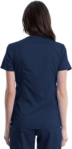 Miniatura 2 de Cherokee WW688 - Camiseta médica de maternidad con 2 bolsillos, tela transpirable y elástica en 2 direcciones