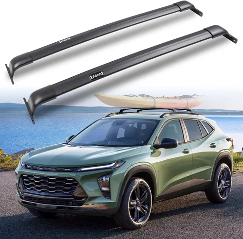 Miniatura 10 de Barras Transversales de Techo Compatibles con Cadillac XT4 2019-2025, Barras para Equipaje en el Techo