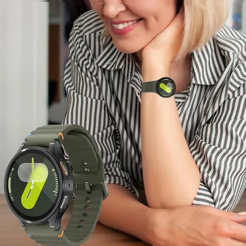 Miniatura 2 de Funda para Samsung Galaxy Watch 7 de 1.575 pulgadas, protector de pantalla flexible y suave de TPU para accesorios Galaxy Watch 7