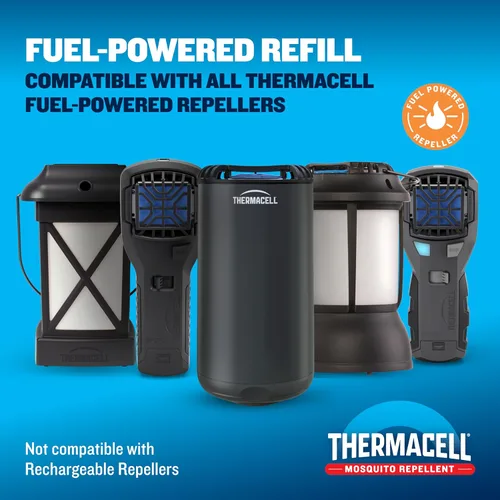 Miniatura 3 de Thermacell - Recambios de repelente contra mosquitos, compatible con todos los repelentes Thermacell alimentados por combustible, eficaces