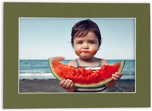 Miniatura 178 de 8.5x11 Mat for 11x14 Frame - Precut Mat Board Acid-Free Brown 8.5x11 Photo Matte Made to Fit a 11x14 Picture Frame, Premium Matboard for Family