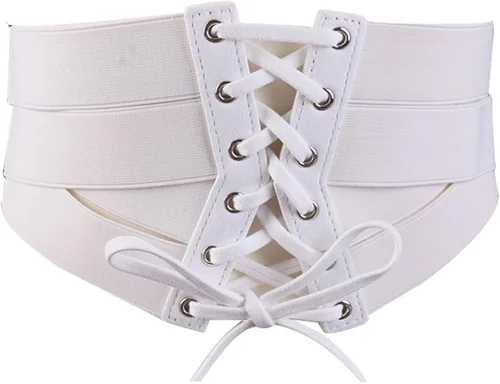 Miniatura 6 de YOLI - Corsé elástico para mujer, banda ancha con cordones