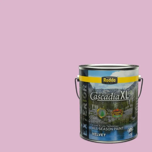 Miniatura 132 de Rodda Paint CASCADIA ZERO - Pintura satinada e imprimación para interiores en uno, 1 galón, Lady Flower Flor de señora