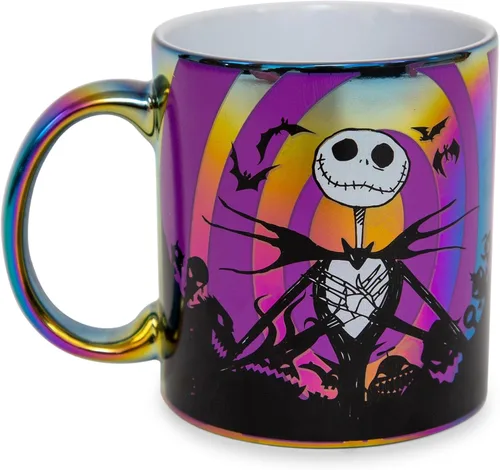 Disney The Nightmare Before Christmas Hypno Jack Skellington - Taza de café grande de 20 onzas para expreso, té