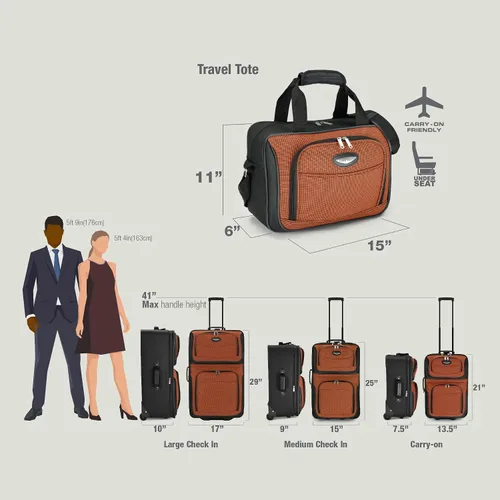 Miniatura 5 de Travel Select Amsterdam Equipaje vertical ampliable rodable, Borgoña