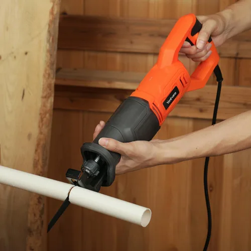 Miniatura 8 de Yunirvana Sierra recíproca de 120 V, sierra recíproca con cable de velocidad variable de 6.0 amperios con longitud de carrera de 4/5 pulgadas, 3000