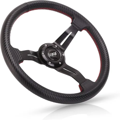 10L0L Volante de carrito de golf, diseño universal para Yamaha, EZGO RXV y TXT, Club Car DS, Club Car Precedent Tempo, la mayoría de los carritos de