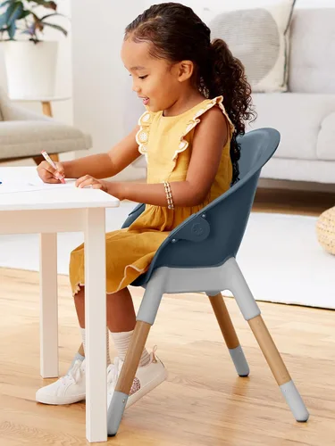 Miniatura 7 de Skip Hop Silla alta para bebés 4 en 1 convertible, EON, azul pizarra