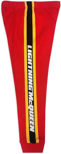 Miniatura 4 de Disney Pixar Lightning McQueen Pit Crew Disfraz de PJ PALS para niños Cars
