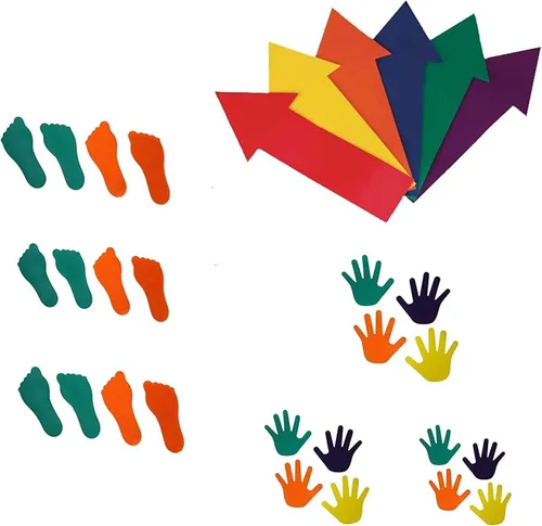 Miniatura 14 de GSi Spot Markers – Non-Slip Non-Toxic Poly Spots – Floor Markers for PE, Sports & Classroom Activities