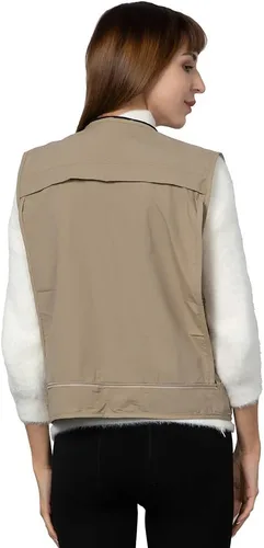 Miniatura 3 de Chaleco de malla transpirable para mujer, chaleco de pesca para fotógrafo, chaleco de viaje con bolsillos