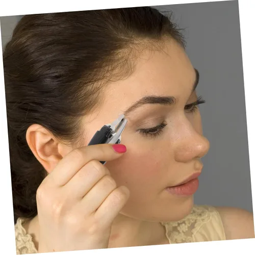 Miniatura 9 de Kit de pinzas retráctiles automáticas para cejas, herramienta de extracción de cejas de precisión, acero inoxidable de primera calidad para un aseo
