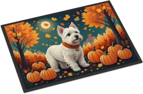 Miniatura 73 de Caroline's Treasures DAC1041MAT - Tapete de algodón de Tulear para puerta delantera, 18 x 27 pulgadas, para interiores y exteriores, para entrada