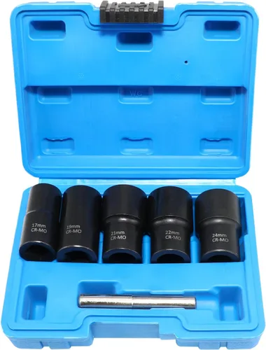 DPTOOL Juego de llaves de tuerca de llanta, extractor de tuercas peladas con bloqueo de rueda, viejo oxidado, dañado, perno de emergencia, quitar el