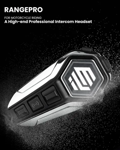 Miniatura 4 de ILM Casco de motocross para adultos, casco de motocross, ATV Dirtbike (M, negro mate) y auriculares Bluetooth con sistema de alta fidelidad