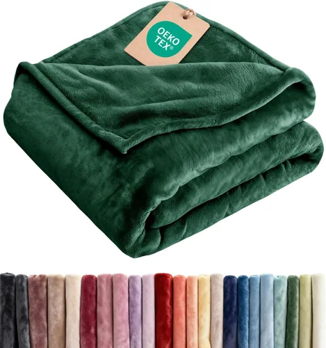 Miniatura 22 de Manta de forro polar ultrasuave para niños – Manta de franela de lujo para niños – Ligera para sofá, cama o silla – Gruesa, cálida y transpirable