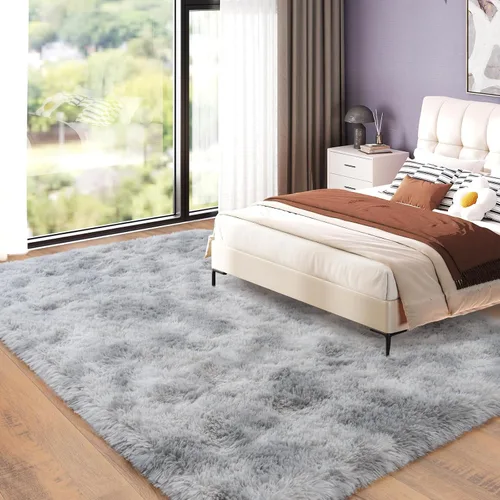 Miniatura 164 de Dssimo - Alfombra superesponjosa para la habitación, alfombra de área moderna, pequeña, suave y acogedora de felpa para niños, niñas y adolescentes