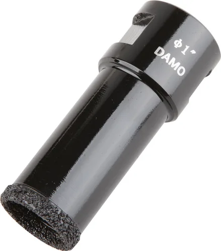 Miniatura 4 de DAMO Broca de núcleo de diamante de 1/4 de pulgada para porcelana, cerámica, azulejos, cuarcita, granito, mármol, piedra y ladrillo, sierra