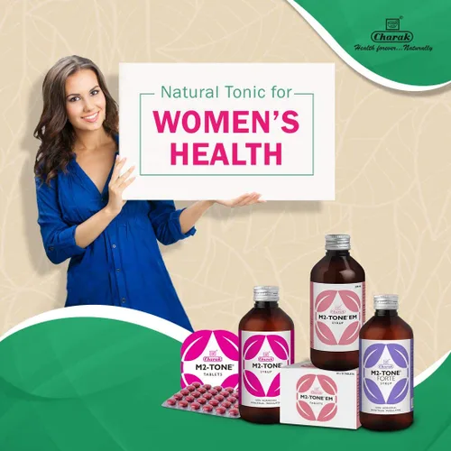 Miniatura 4 de Charak Ayurvedic M2 Tone Syrup (200 ML) by Exportmall