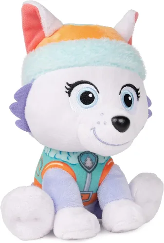 Miniatura 4 de GUND - Peluche oficial de PAW Patrol Everest en uniforme de rescate en nieve característico, animal de peluche para edades de 1 y en adelante, 15,2