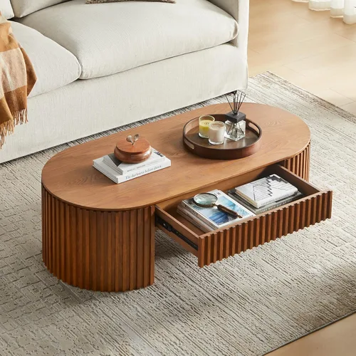Miniatura 19 de 31.52" Square Lift Top Coffee Table with Storage, Natural Rattan & Hemp Rope, Adjustable Function, Vintage Farmhouse Center Table for Living Room