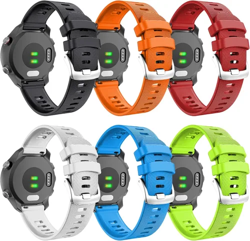 Miniatura 10 de NotoCity Bandas para Galaxy Watch 4/4 Classic y Galaxy Watch 5/5 Pro, correa de repuesto de silicona de 0.787 in para Vivoactive 3 Vivoactive 5
