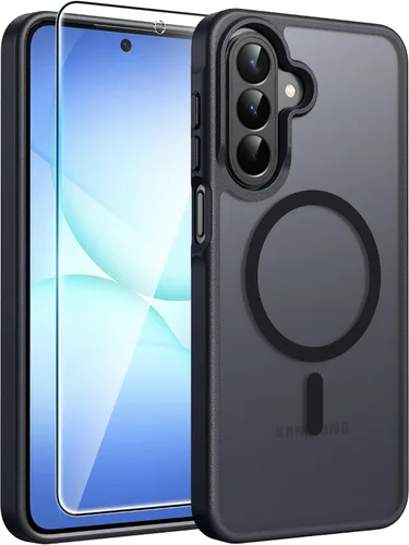 Miniatura 331 de FNTCASE - Funda para iPhone 16 Pro: magnética, mate, translúcida, de grado militar, protectora contra caídas, resistente, fina, duradera y a prueba