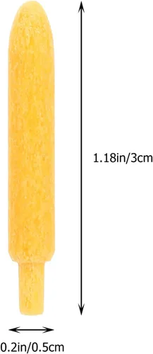 Miniatura 2 de Kisangel 25 puntas universales de repuesto para rotuladores compactos para acrílico y pintura al óleo, suministros escolares fáciles de usar