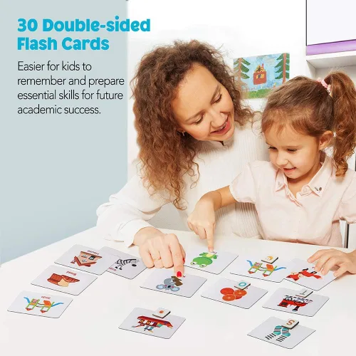 Miniatura 5 de Coogam Letras magnéticas, números, alfabeto, imanes para nevera, ABC 123, juego de juguetes educativos, aprendizaje preescolar, ortografía conteo