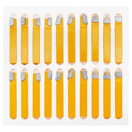 Miniatura 7 de 20 piezas 1/2 "punta de carburo con punta de cortador de broca de corte conjunto para herramientas de torno de metal.