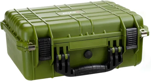 Miniatura 3 de Eylar Estuche Rígido Estándar de 16" para Equipo y Cámara, Impermeable con Espuma, Estándares TSA Verde