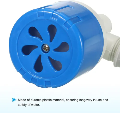 Miniatura 5 de PATIKIL Válvula de control de nivel de agua automática de 1/2", válvula de flotador automática de agua de entrada superior de plástico Válvula
