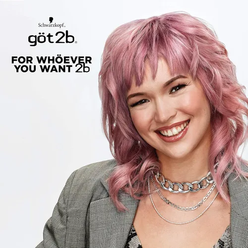 Miniatura 6 de Got2b Metallics - Color permanente para el cabello, color rosa Sakura M84