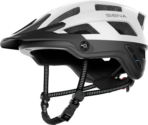 Miniatura 11 de Cascos de bicicleta de montaña Sena M1 / M1 EVO con intercomunicador Bluetooth y de malla de comunicaciones inteligentes Negro mate