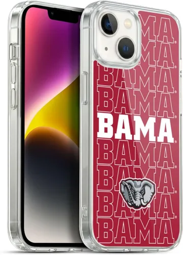 Miniatura 361 de Head Case Designs Funda de gel suave con licencia oficial de la Universidad de Alabama UA Collage compatible con Apple iPhone 13 Pro Max