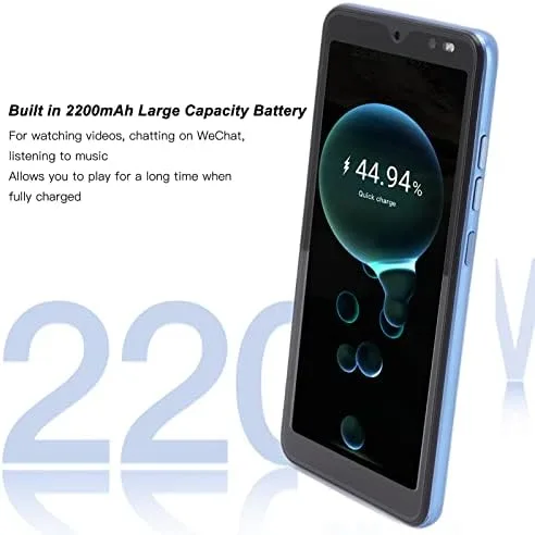 Miniatura 6 de para Android 6 Smartphone, 5.45 pulgadas pantalla completa teléfono celular 2GB 32GB ROM, 5MP cámara trasera teléfono móvil, para MTK6799 Quad Core