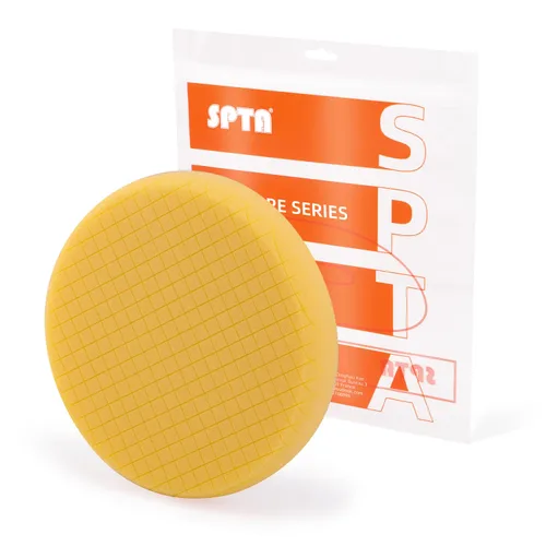 Miniatura 31 de SPTA - Almohadilla verde de corte grueso de 3.5 pulgadas para placa de respaldo de 3 pulgadas (80 mm), esponja de pulido ideal para pulir