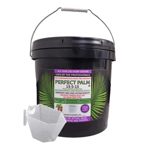 Fertilizante de palmera de doble acción con cuchara de medición gratuita