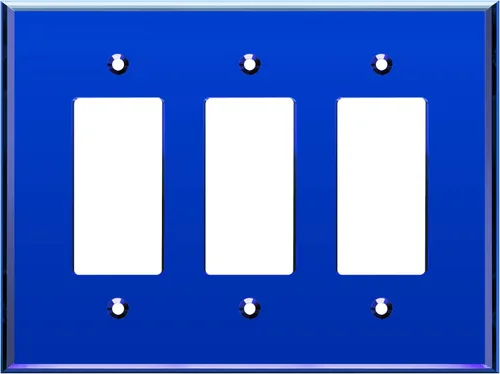 Miniatura 31 de LIDER Placa de Pared Decorativa de Acrílico Reflectante, Placa de Interruptor de Luz Espejada, Cubierta de Tomacorriente de Plexiglás, Vidrio Dorado