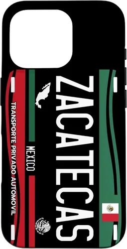 Miniatura 20 de Placa de matrícula Zacatecas para iPhone 13 Pro Max, Zacatecas México, funda Zacatecas