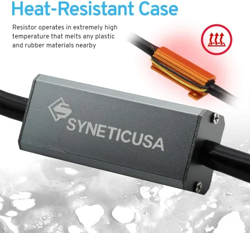 Miniatura 4 de Syneticusa 1157 - Bombillas LED para luz de señalización frontal y trasera sin errores, luz de estacionamiento, color amarillo y ámbar