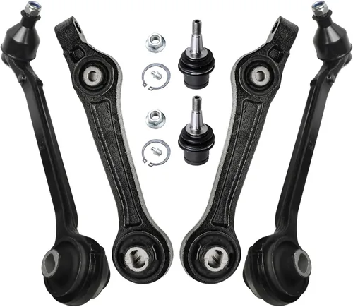 Miniatura 158 de Detroit Axle - Kit de brazos de control de extremo delantero 4WD para Ford 04-08 F-150, 06-08 Lincoln Mark LT, 4 extremos de barra de acoplamiento