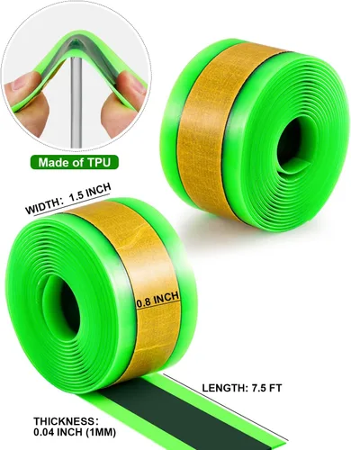 Miniatura 5 de Julai Bike Tire Liners, Mountain Bicycle Tube Flats Self-Adhesive Protector Puncture Free Compatible with 20 24 26 28 29