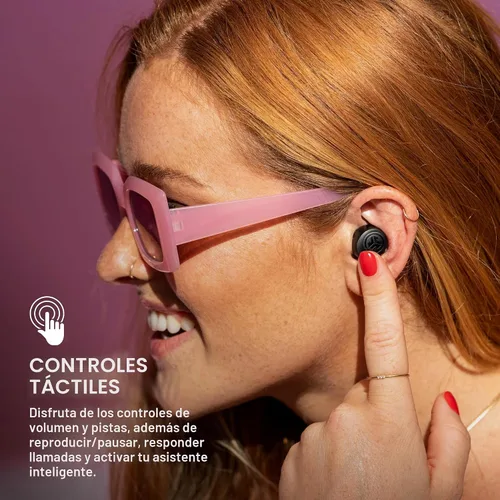 Miniatura 7 de JLab Go Air Pop Auriculares inalámbricos Bluetooth + funda de carga, Negro, Doble conexión, Resistencia al sudor IPX4, Conexión Bluetooth 5.1, 3