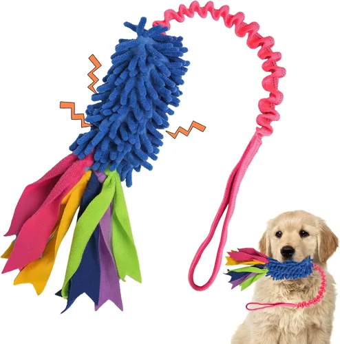 Miniatura 7 de Wodoca Juguete de remolcador para perros, juguete agresivo con chirrido fuerte, ideal para perros grandes, fácil de limpiar, hecho a mano