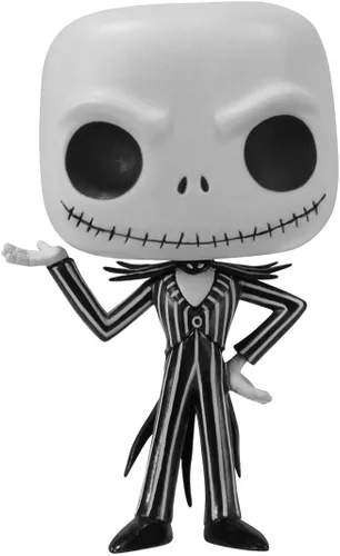 Miniatura 3 de Funko POP Disney Muñeco de vinilo de Jack Skellington Negro
