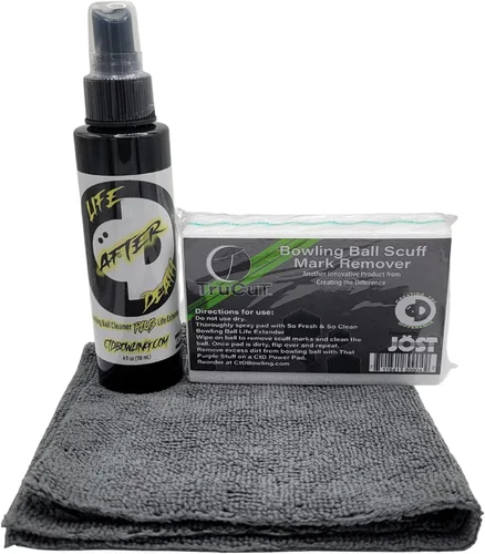 Creating the Difference Life After Death Bowling Ball Cleaner & Life Extender from Industrial Grade Strength Formula | Removes Dirt, Oil and Scuff